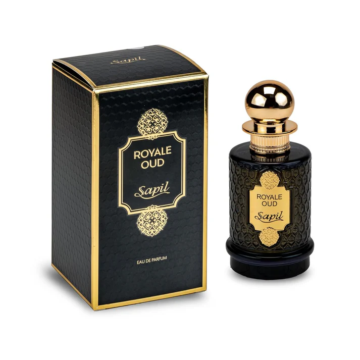 Sapil Royale Oud Unisex Eau De Parfum - 100 ML - bottle front view