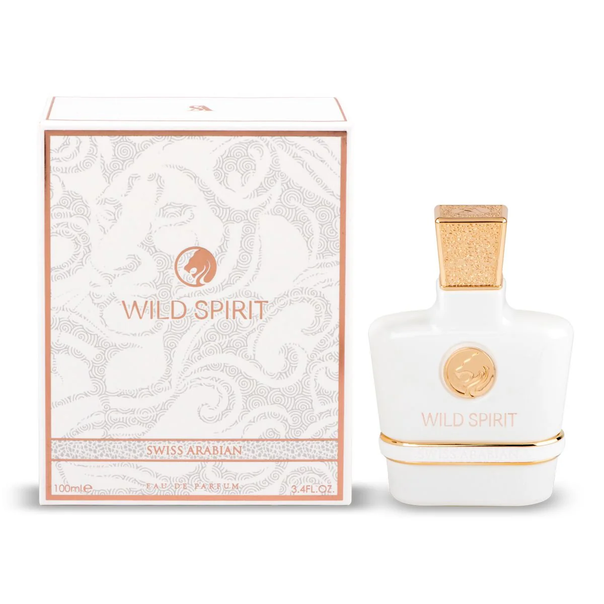 Swiss Arabian Wild Spirit 1070 Eau De Parfum For Women - 100 ML - bottle front view