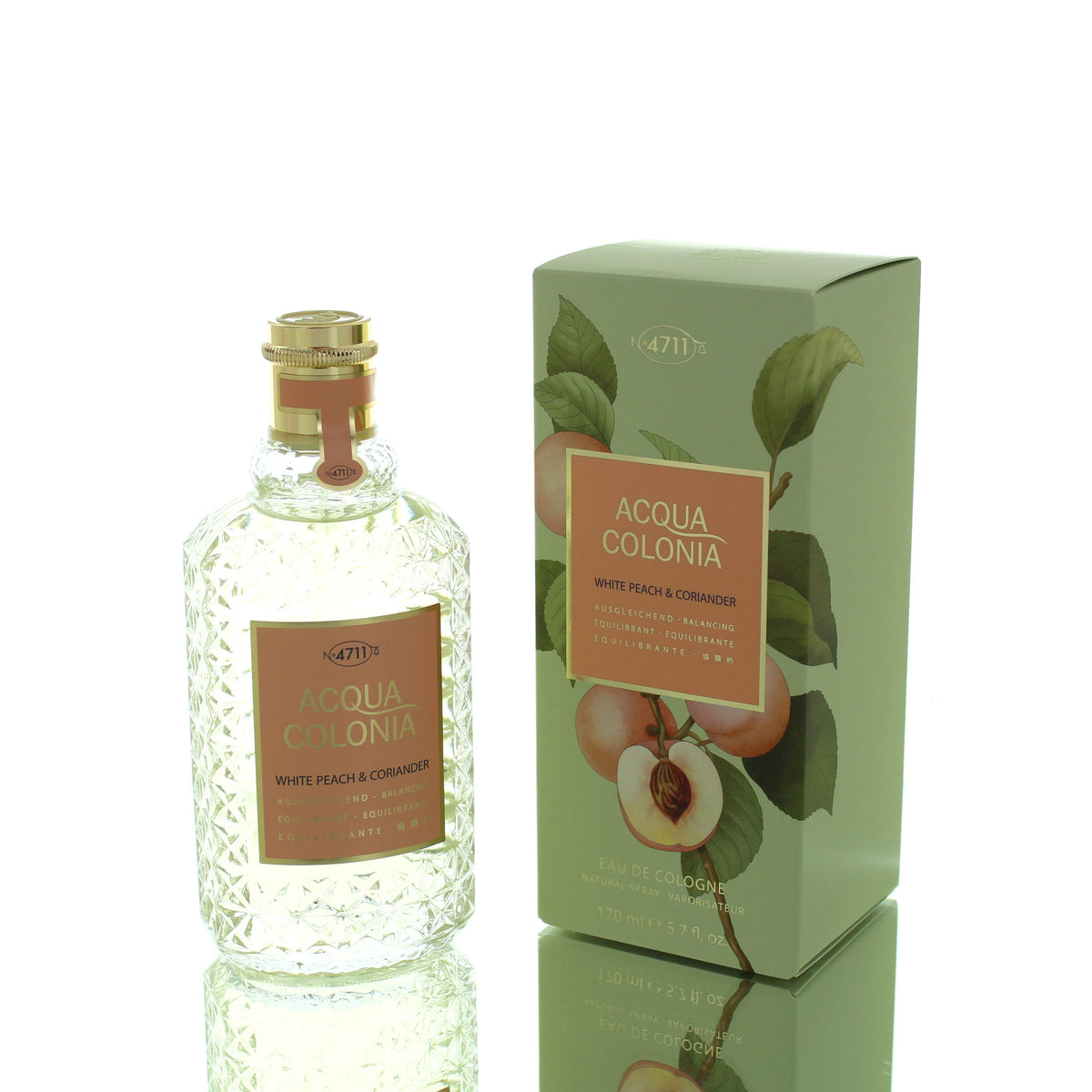 Maurer & Wirtz 4711 Aqua Colonia White Peach And Coriander EDC Unisex