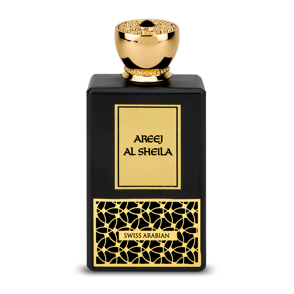 Swiss Arabian Areej Al Sheila Eau De Parfum For Women - 100 ML - box and bottle packaging