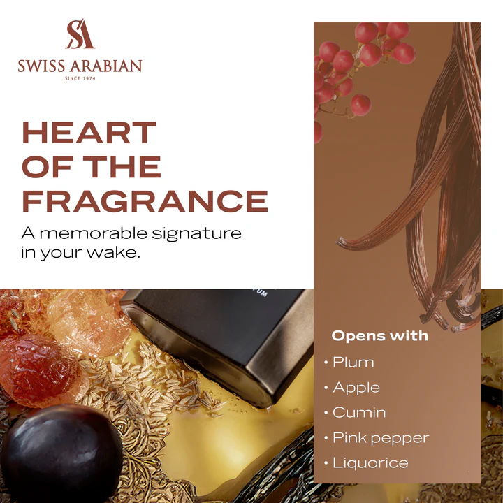 Swiss Arabian Tobacco 01 Extrait De Parfum Unisex - 50 ML - detail view