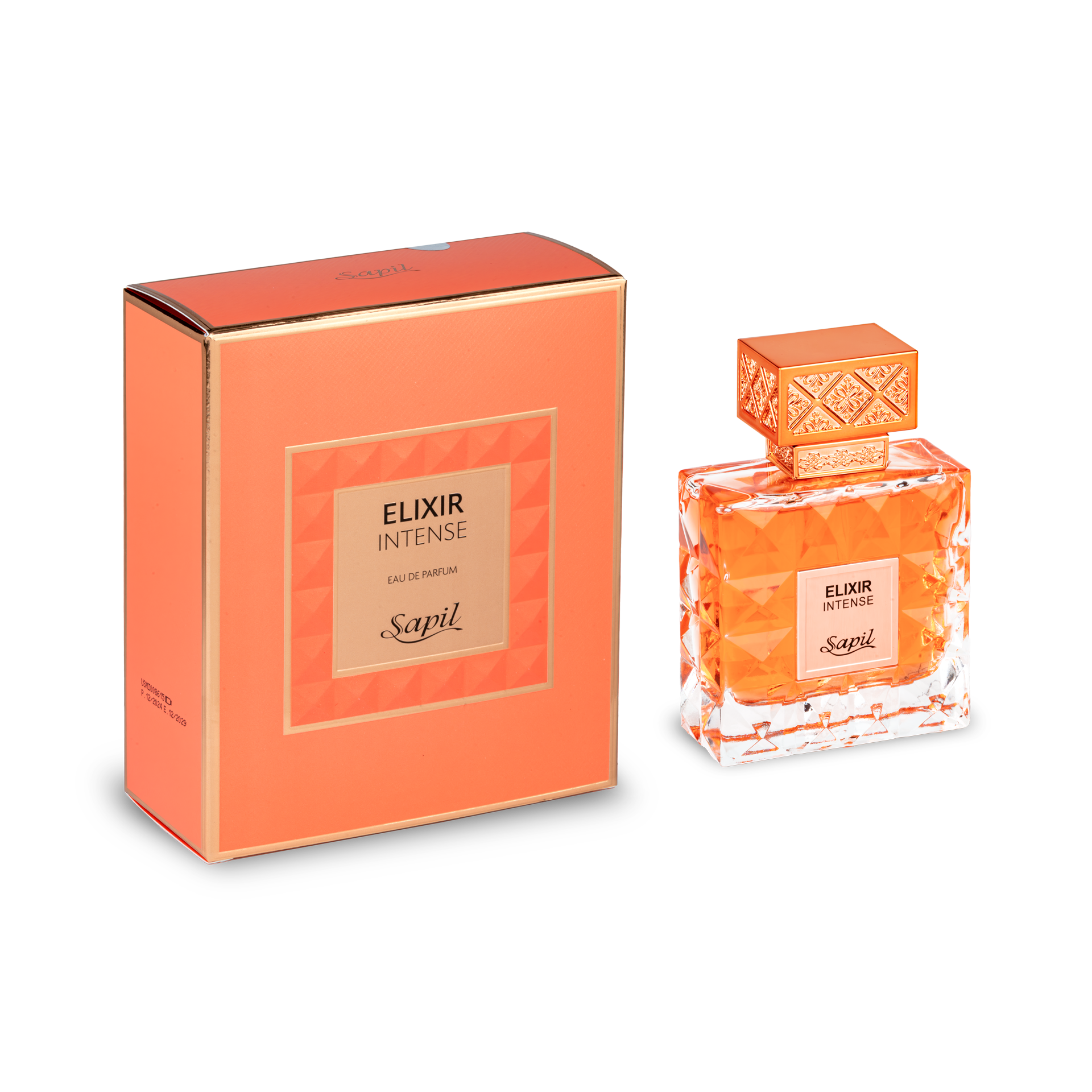 Sapil Elixir Intense Unisex Eau De Parfum -100 ML - bottle front view