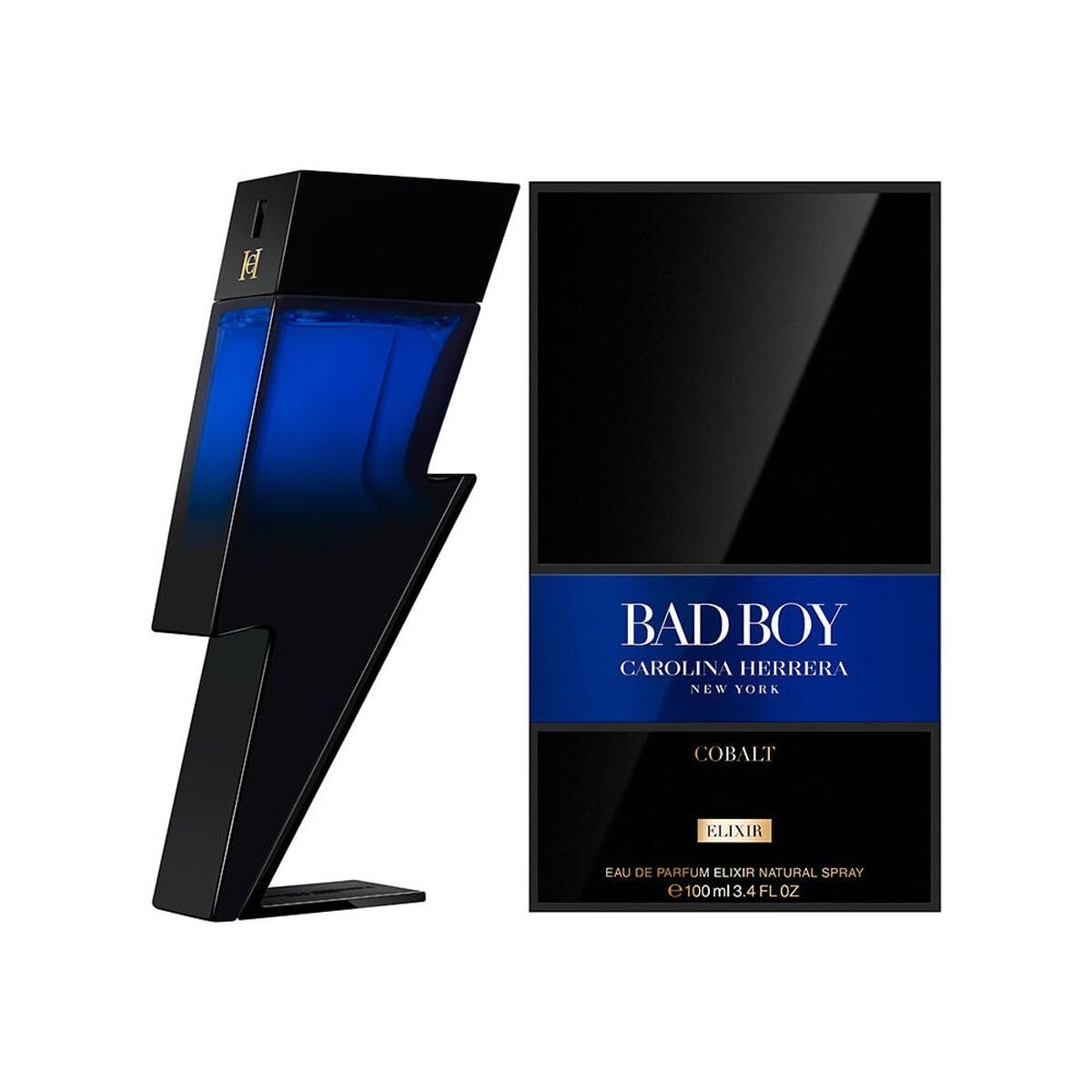 Carolina Herrera Bad Boy Cobalt Elixir Eau de Parfum for Men - 100 ML - authentic fragrance from Brands Warehouse Canada