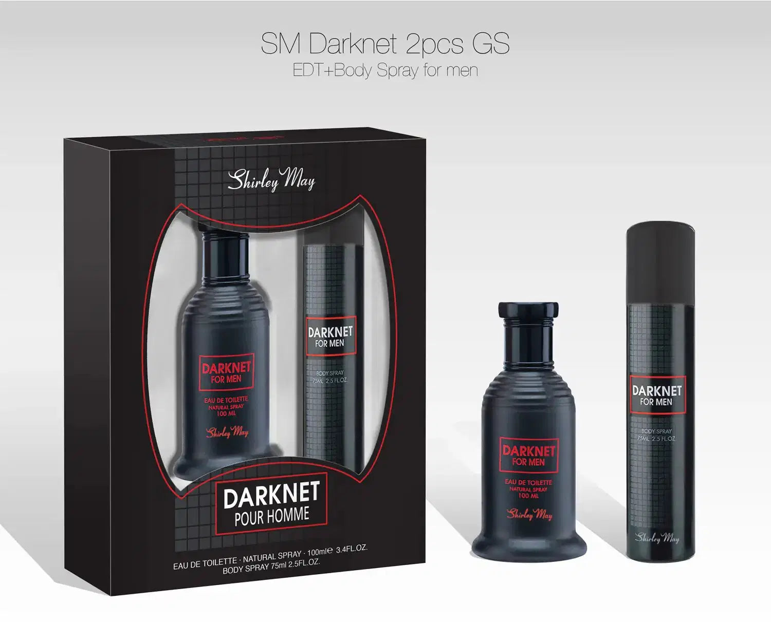 Darknet 564 100 ML And 75 ML And Shower Gel - authentic fragrance from Brands Warehouse Canada