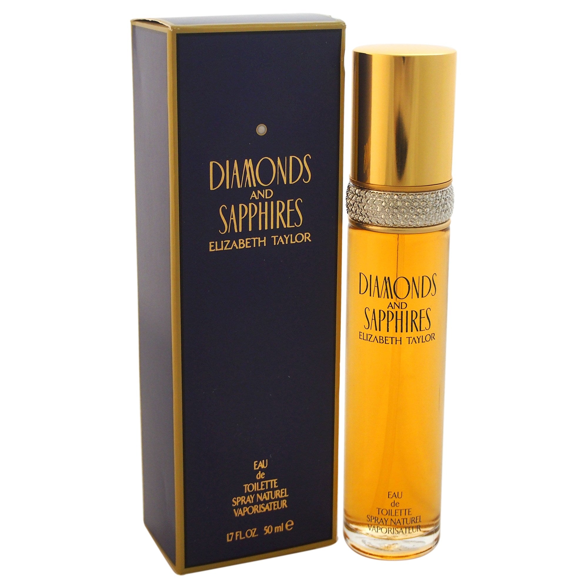 Elizabeth Taylor Diamonds & Sapphires Eau de Toilette for Women - 50 ML - authentic fragrance from Brands Warehouse Canada