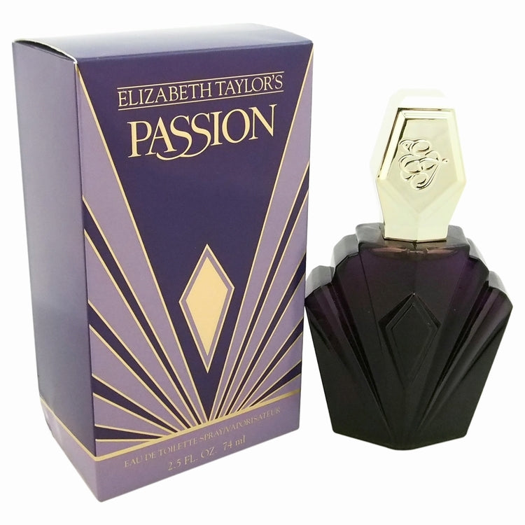 Elizabeth Taylor Passion Eau de Toilette 75 ml en vaporisateur