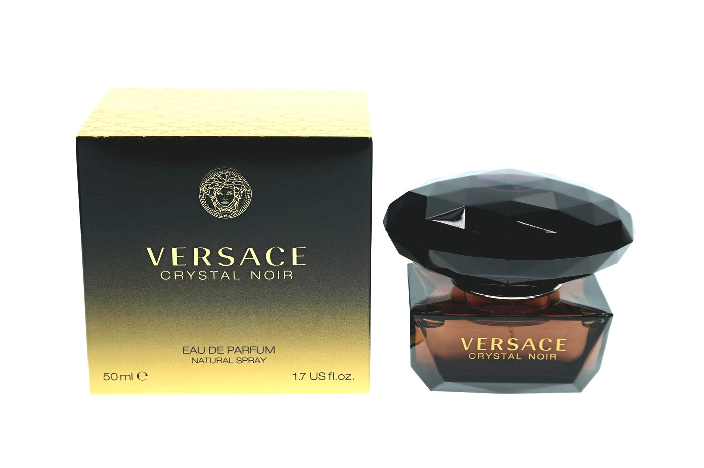 Versace Crystal Noir Eau de Parfum for Women - 50 ML - authentic fragrance from Brands Warehouse Canada