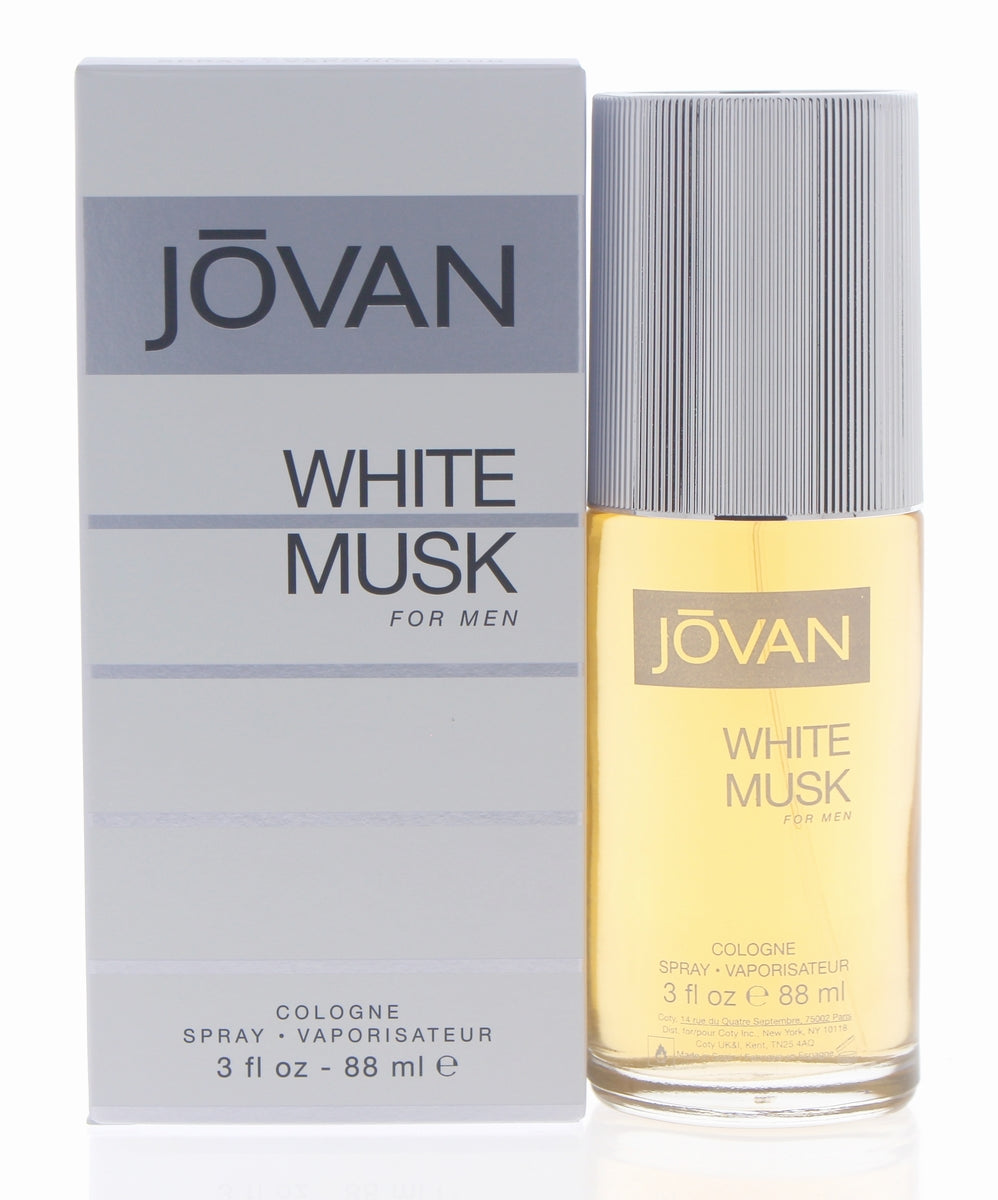 Jovan White Musk Eau de Cologne for Men - 90 ML - authentic fragrance from Brands Warehouse Canada