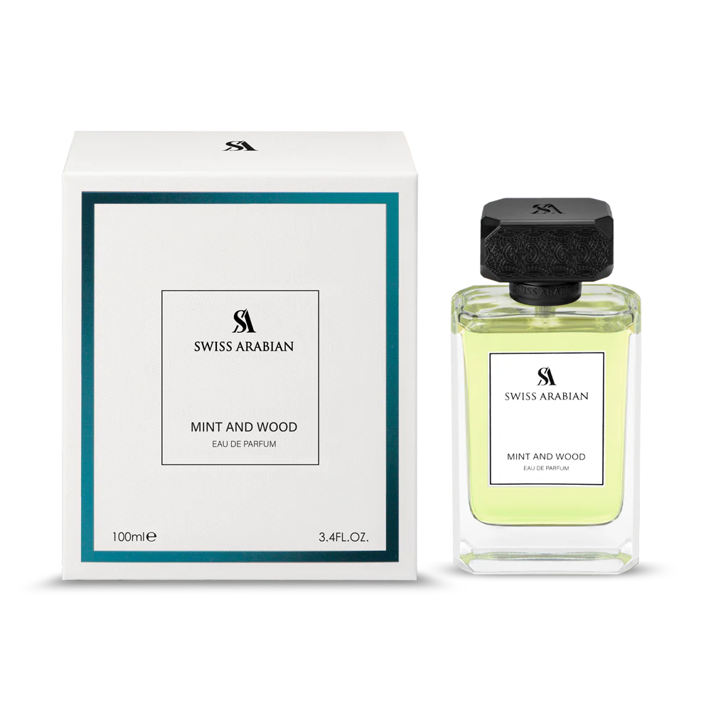 Swiss Arabian Mint And Wood Eau De Parfum For Men - 100 ML - detail view