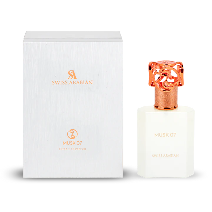 Swiss Arabian Musk 07 Eau De Parfum Unisex - 50 ML - bottle front view