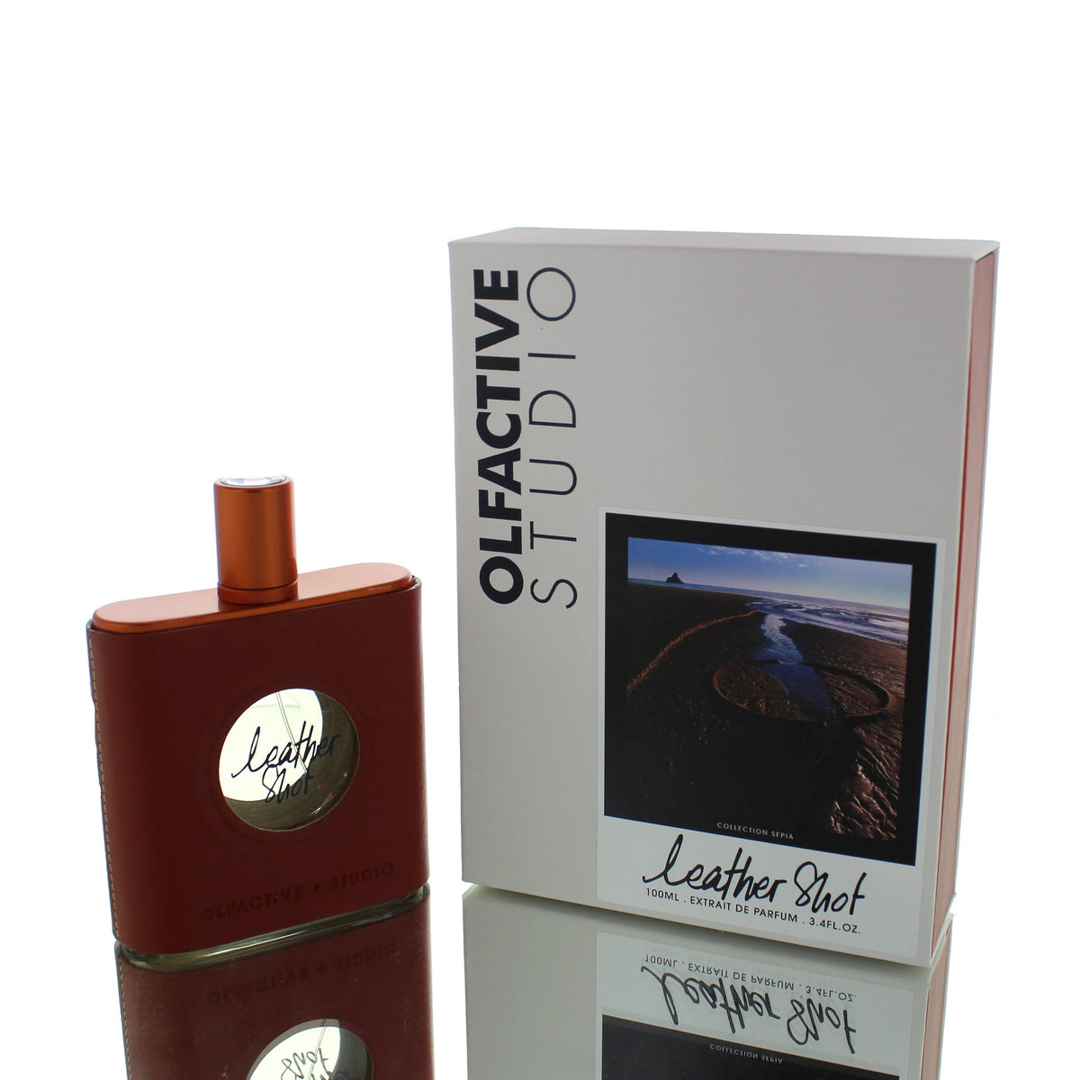 Olfactive Studio Sepia Collection Leather Shot Extrait Unisex