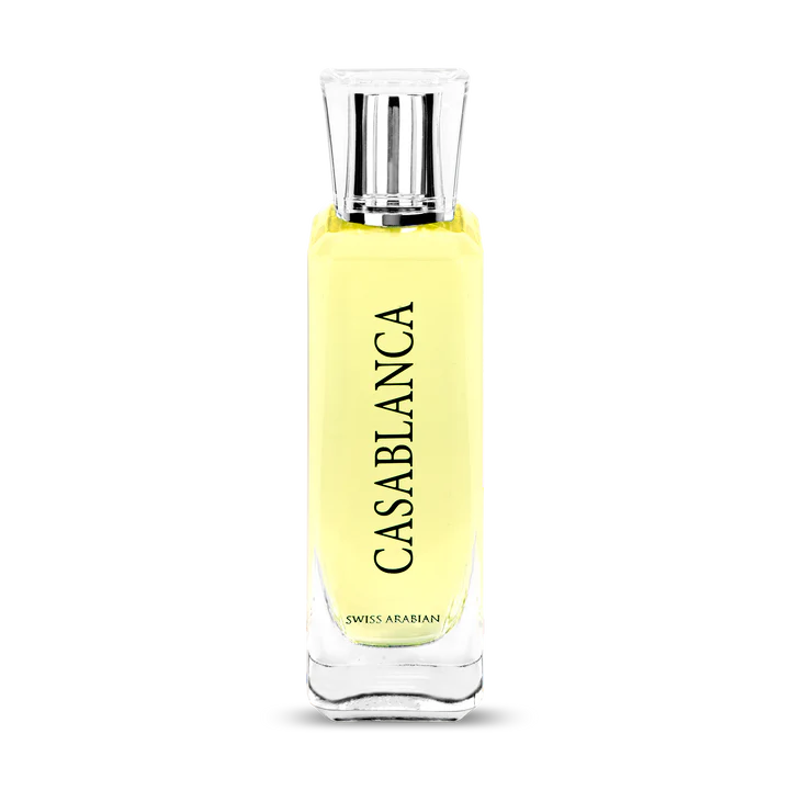 Swiss Arabian Casablanca Eau De Parfum Unisex - 100 ML - box and bottle packaging