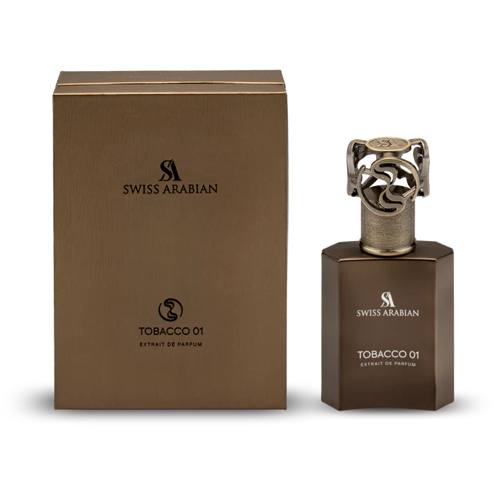 Swiss Arabian Tobacco 01 Extrait De Parfum Unisex - 50 ML - bottle front view