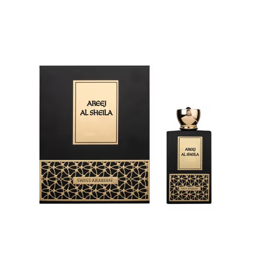 SWISS ARABIAN Areej Al Sheila - Luxury Products From Dubai - Long Lasting, Addictive Personal EDP Spray Fragrance - Seductive Signature Aroma - 100 ml - Women