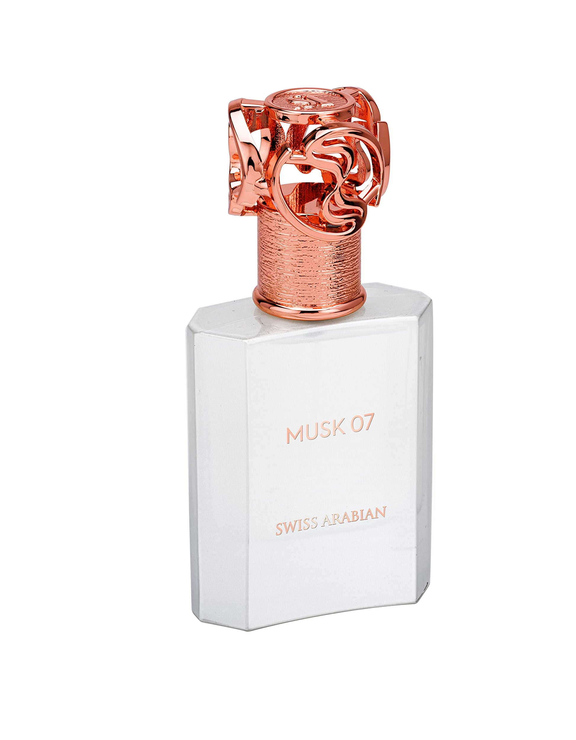 SWISS ARABIAN Musk 07 - Luxury Products From Dubai - Long Lasting And Addictive Personal EDP Spray Fragrance - A Seductive Signature Aroma - 50 ML - Unisex