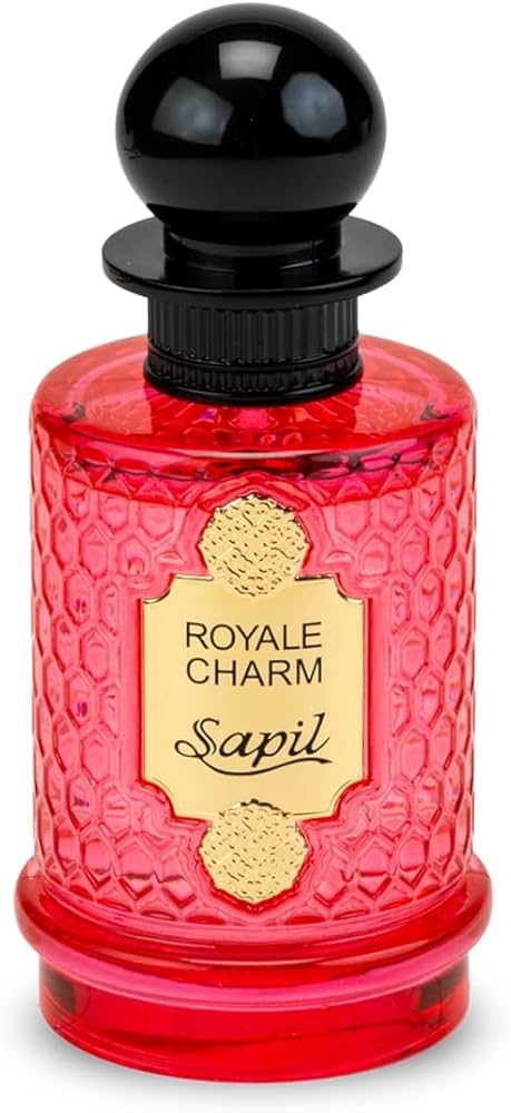 Sapil Royale Charm Unisex Eau De Parfum - 100 ML - box and bottle packaging
