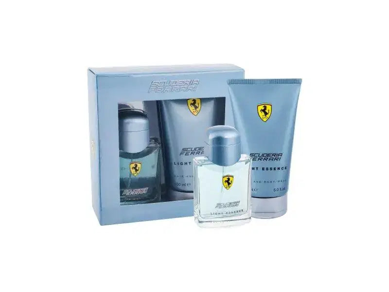 Set - Ferrari Light Essence 75 ML EDT Spray + 150 ML B/W For Men - authentic fragrance from Brands Warehouse Canada