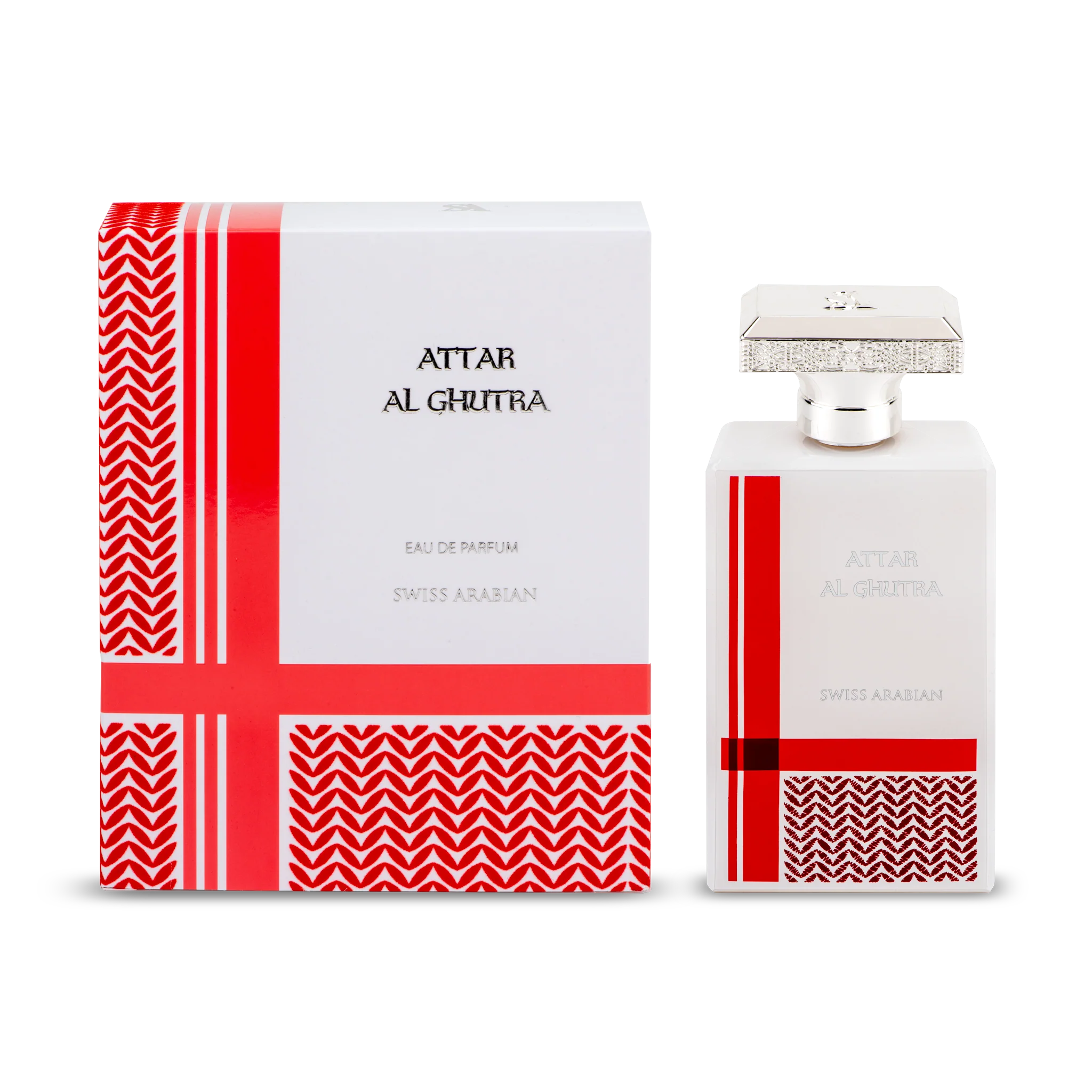 Swiss Arabian Attar Al Ghutra Eau De Parfum For Men - 100 ML - bottle front view