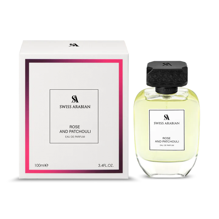 Swiss Arabian Rose And Patchouli Eau De Parfum For Women - 100 ML - detail view