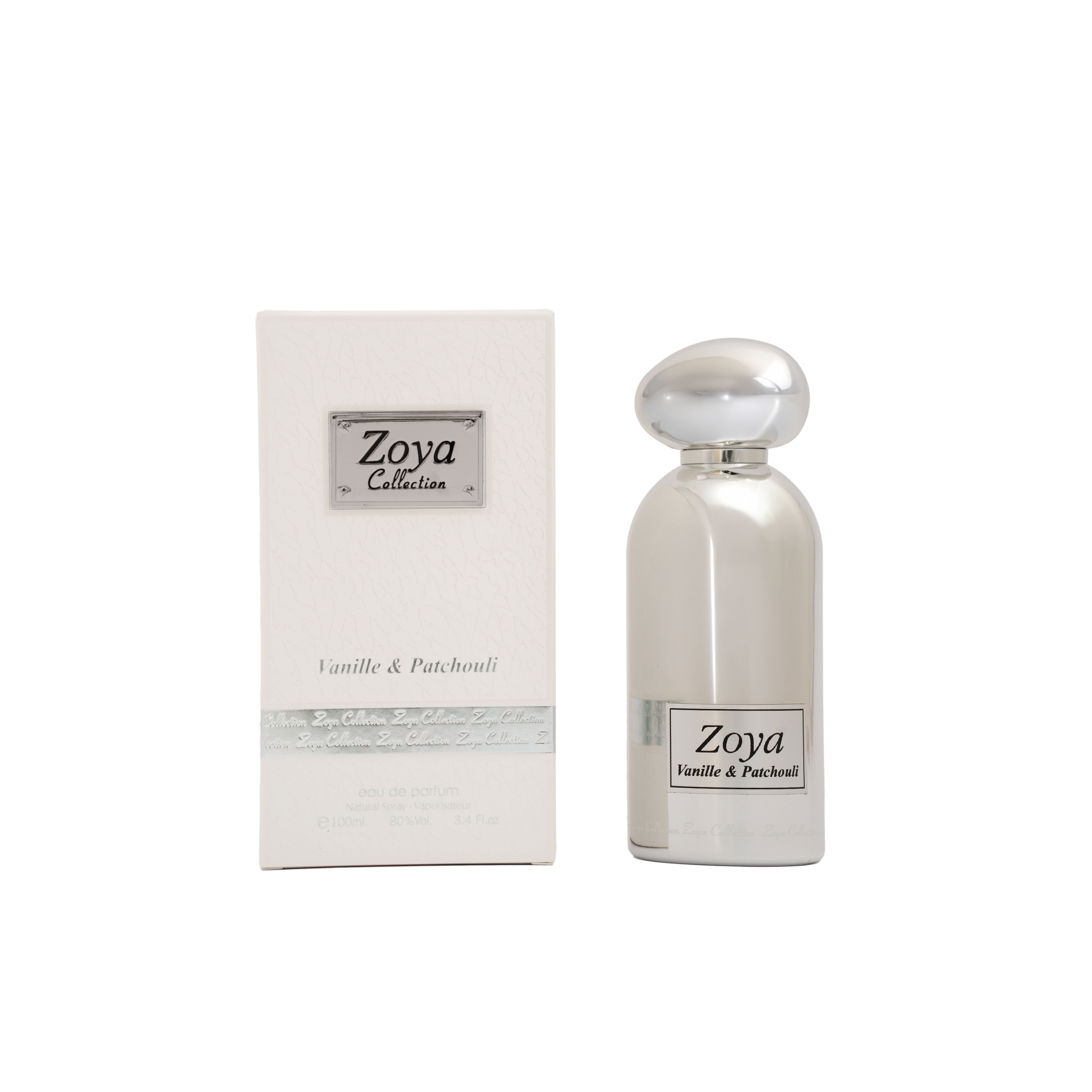 Zoya Collection Vanilla and Patchouli Eau de Parfum for Women - 100 ML - authentic fragrance from Brands Warehouse Canada