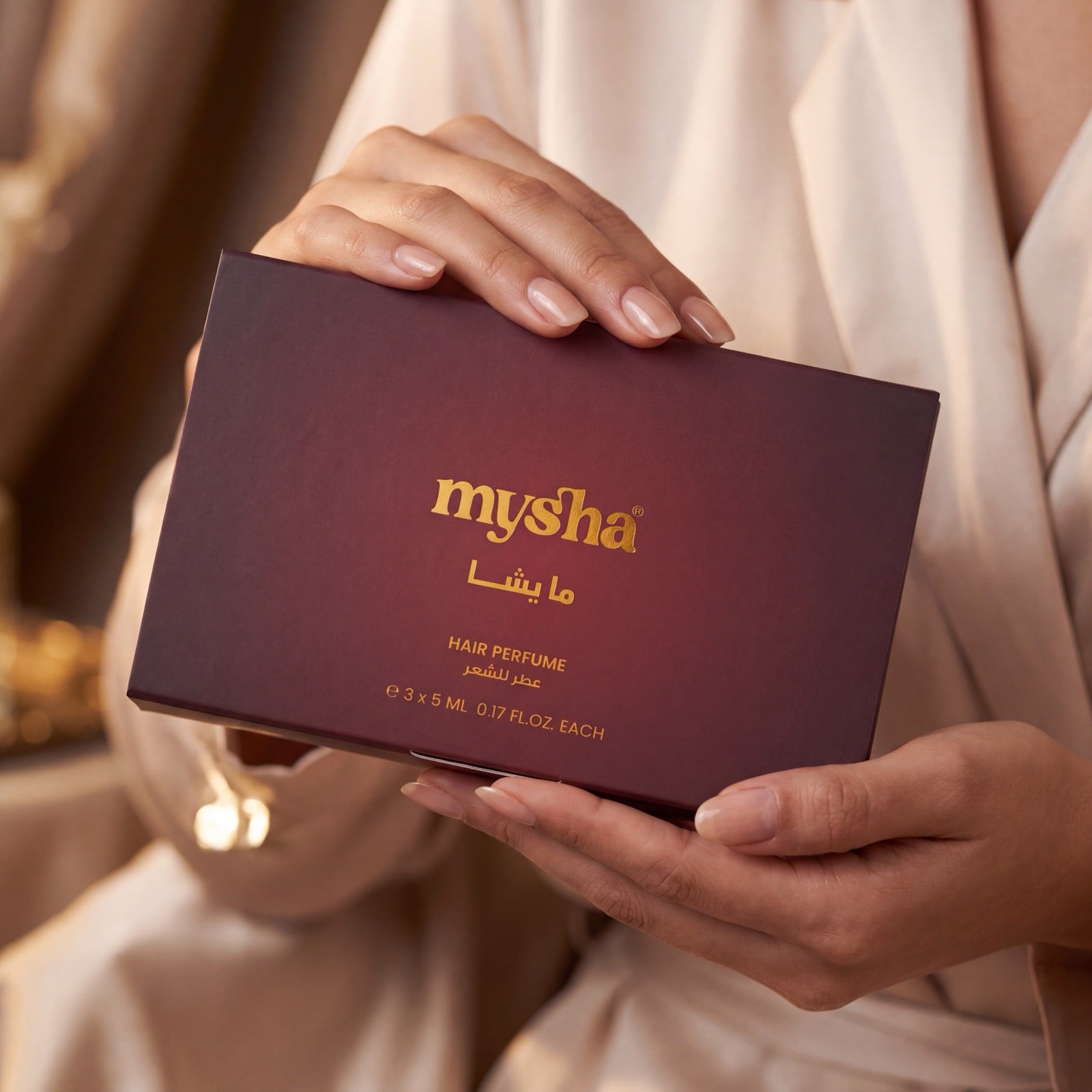 MYSHA Discovery Set All Over Spray Trio, Hair & Body Mist Gift, 3x5mL bottle product photo, 3 x 5 mL