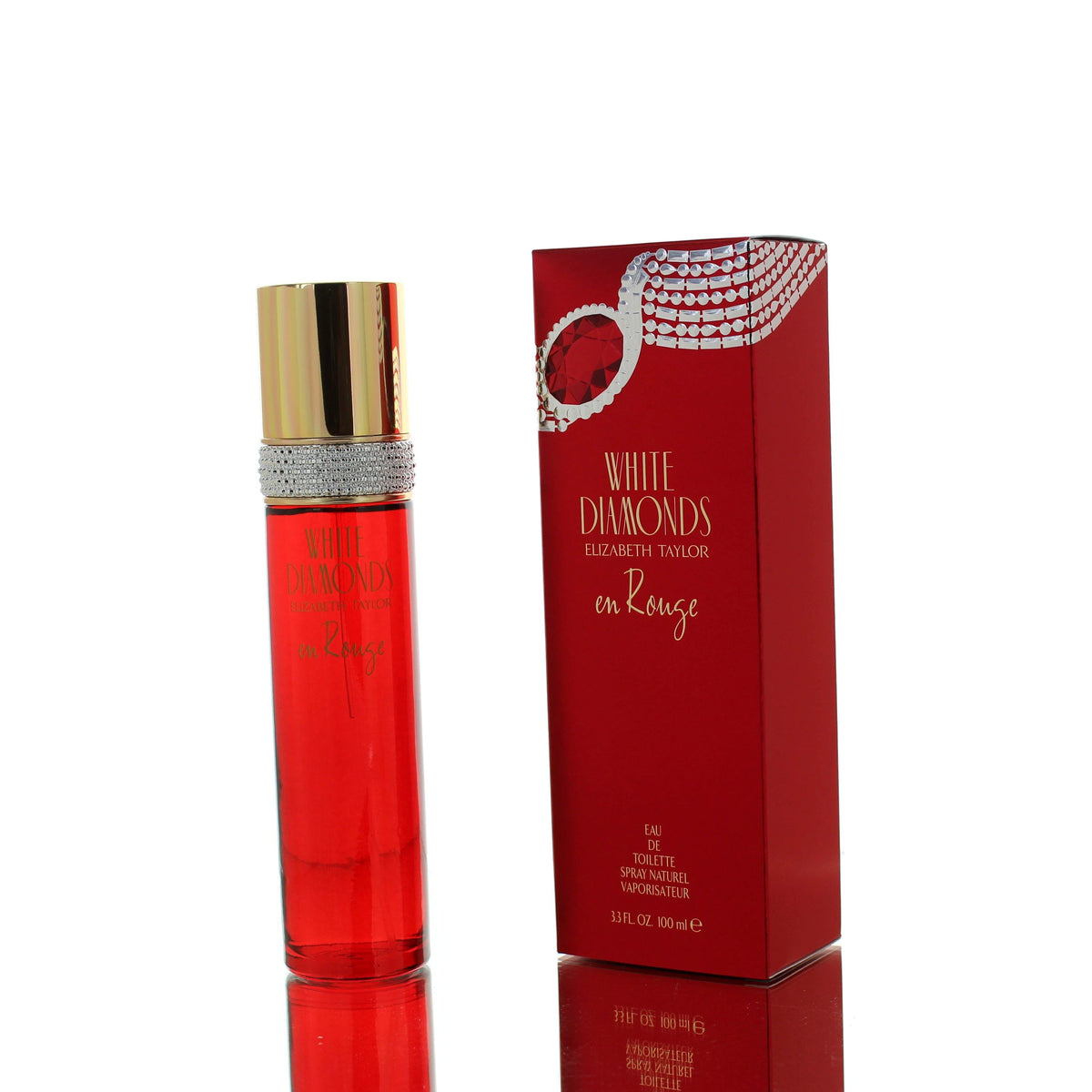 Elizabeth Taylor White Diamonds En Rouge EDT for Woman