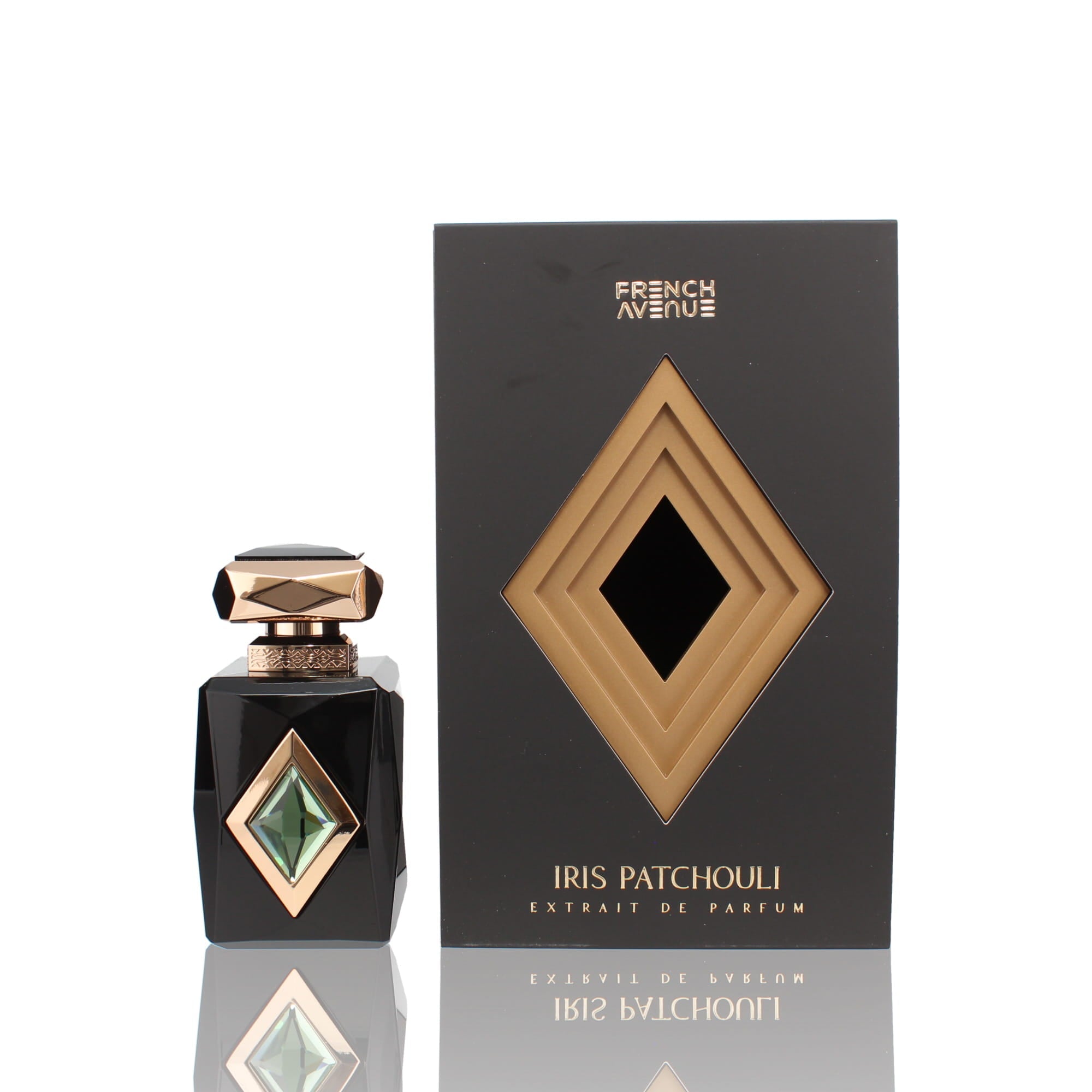 Fragrance World French Avenue Iris Patchouli De box