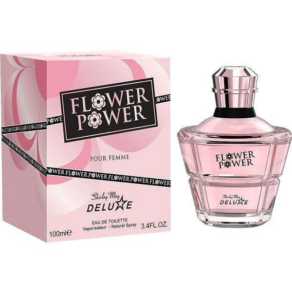 Shirley May Deluxe Flower Power Eau de Toilette for Women - 100 ML - authentic fragrance from Brands Warehouse Canada