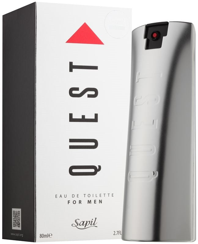Sapil Quest Eau de Toilette pour Homme - 80 ML