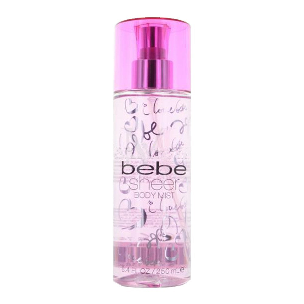 Bebe Sheer 250 ML Body Mist For Women - authentic fragrance from Brands Warehouse Canada