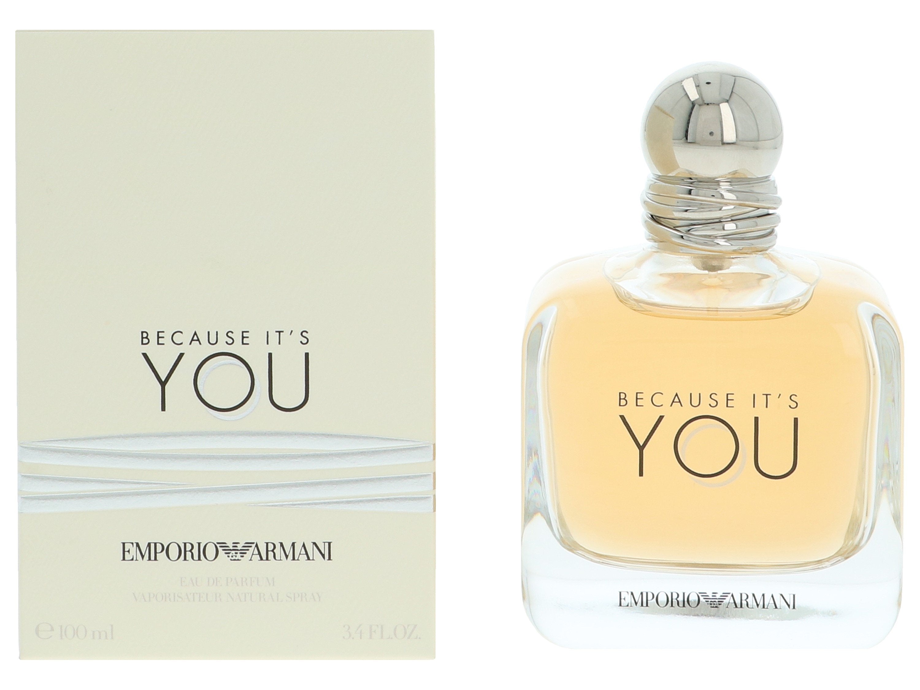 Emporio Armani Because It's You (W) 100 ML Edp - authentic fragrance from Brands Warehouse Canada
