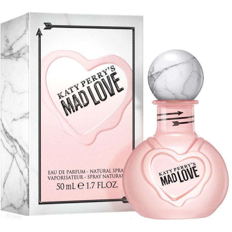 Katy Perry Mad Love EDP Spray - box and bottle packaging