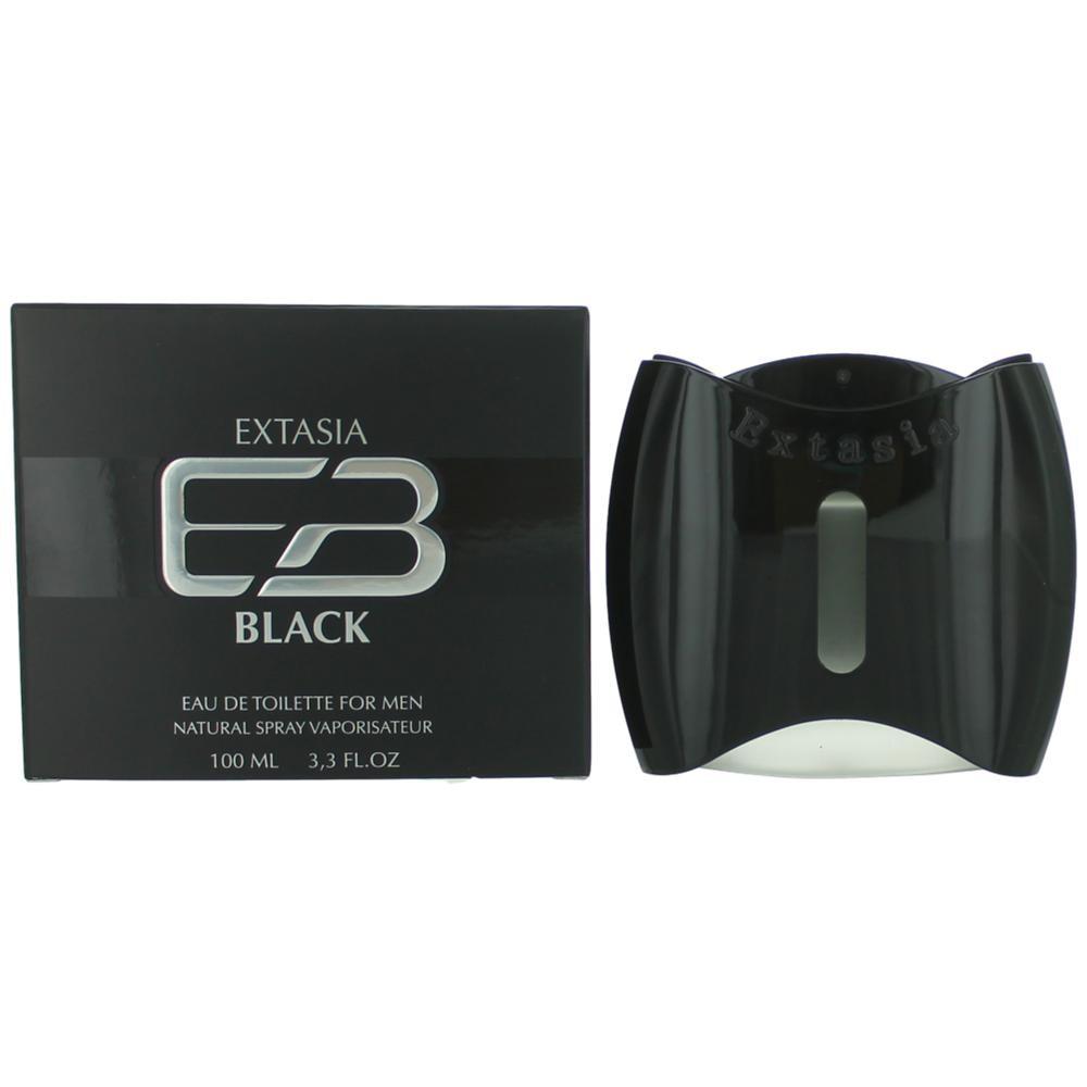 New Brand Prestige Extasia Black 100 ML EDT Spray - authentic fragrance from Brands Warehouse Canada