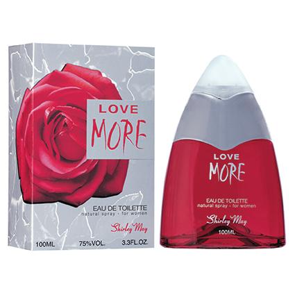 Shirley May Love More 100ml EDT Spray (Impression Of Cacharel Amor Amor) For Women