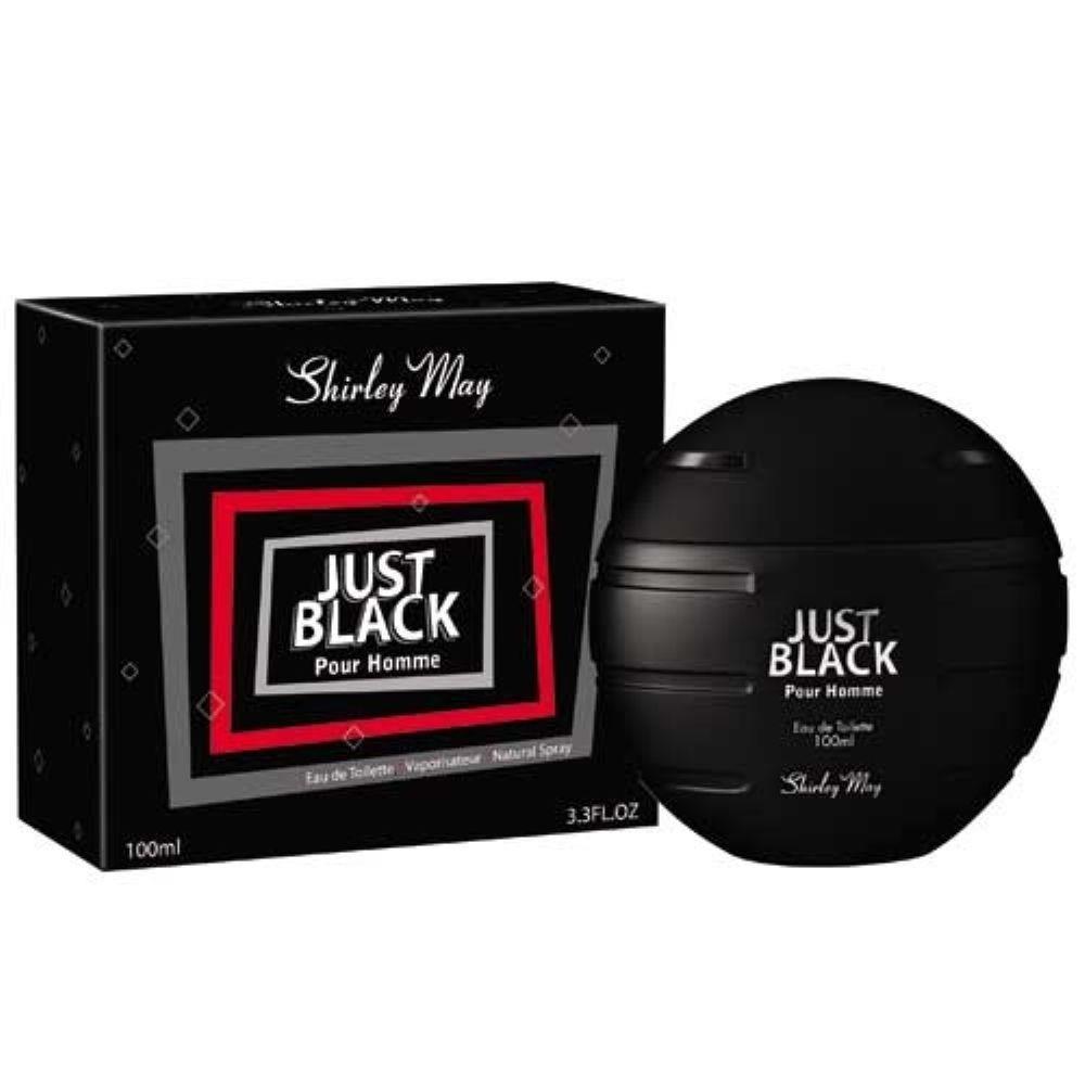 Shirley May Just Black For Men Eau de Toilette - 100 ML - authentic fragrance from Brands Warehouse Canada