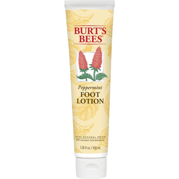 Burt's Bees peppermint foot lotion 3.38 fl.oz/100 ML - authentic fragrance from Brands Warehouse Canada
