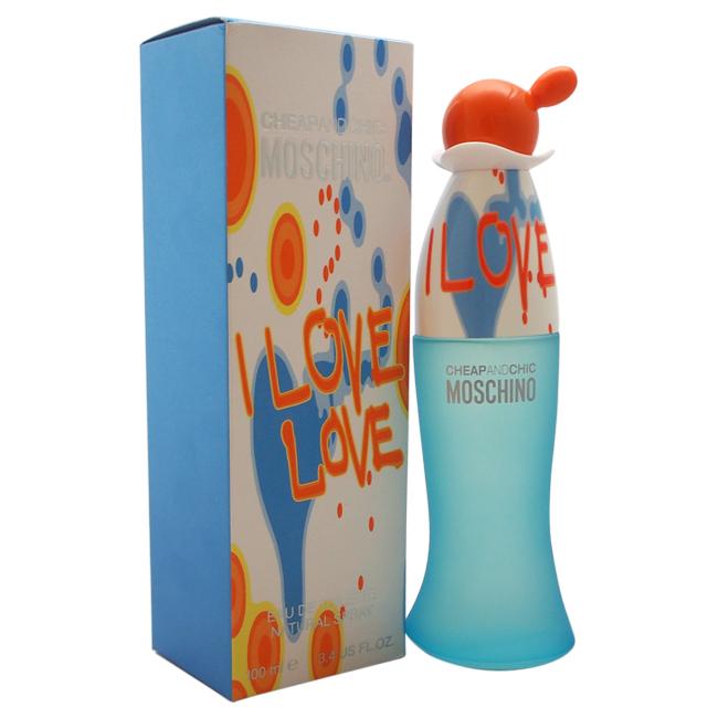 Moschino I Love Love 100 ML EDT Spray For Women - authentic fragrance from Brands Warehouse Canada