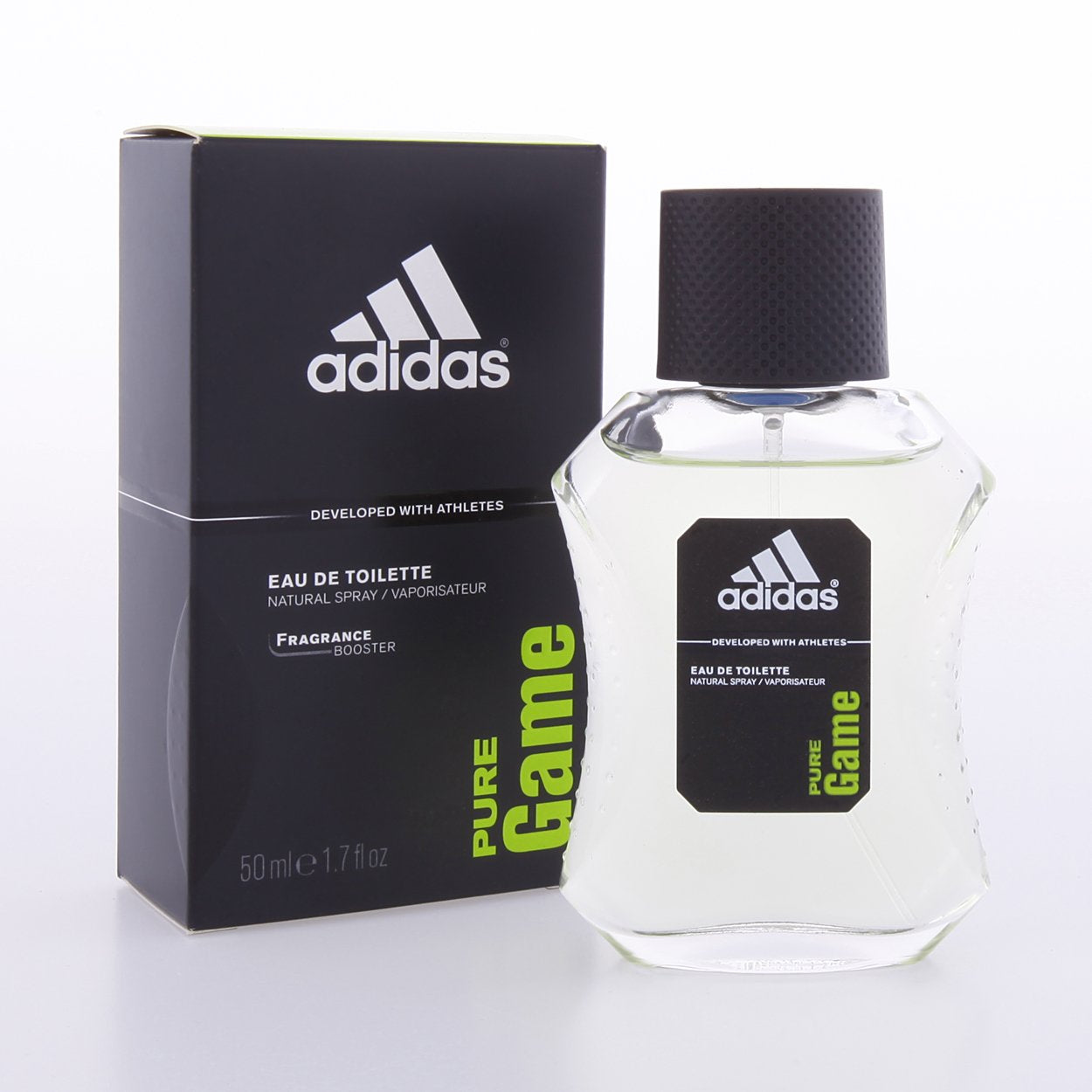 Adidas Pure Game For Men EDT Spray - bottle front view