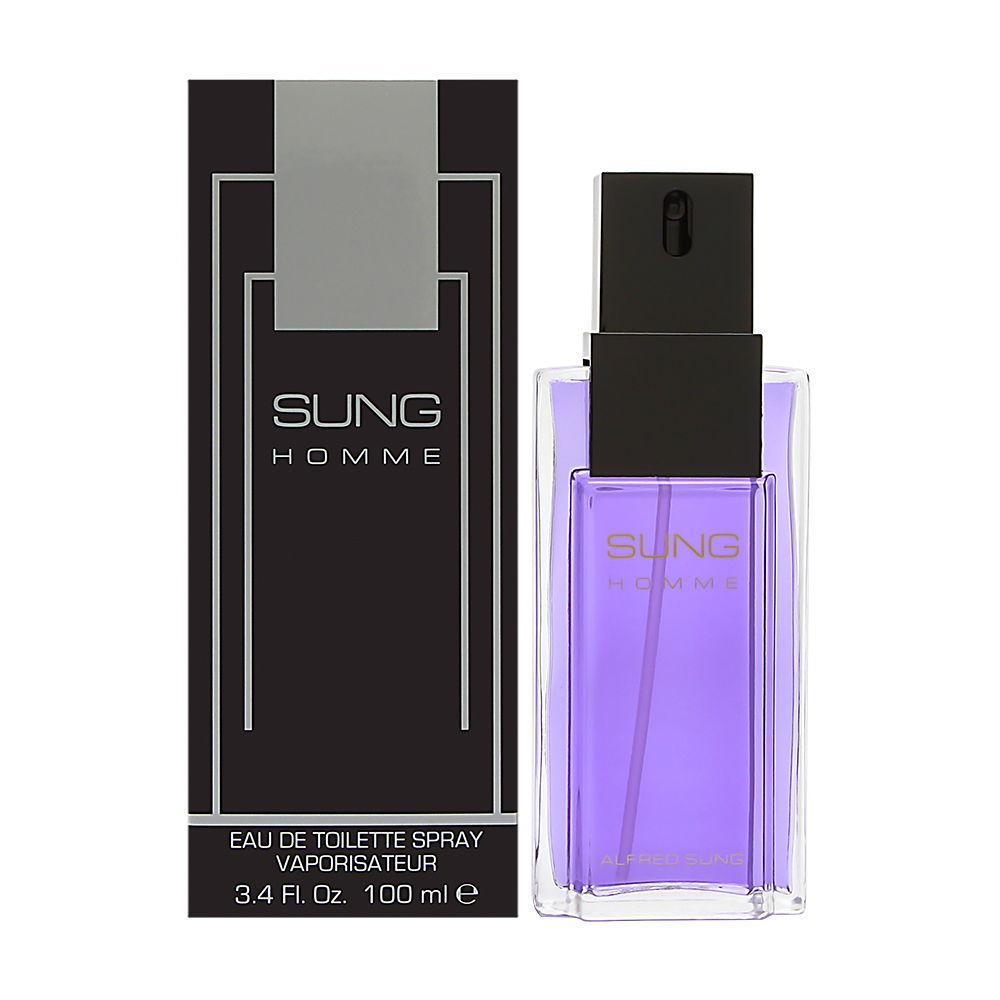 Alfred Sung EDT Spray - box and bottle packaging