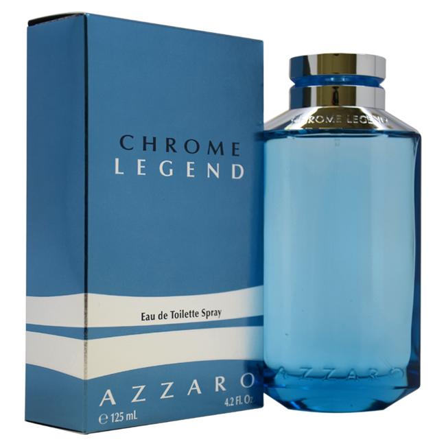 Azzaro Chrome Legend EDT Spray - box and bottle packaging