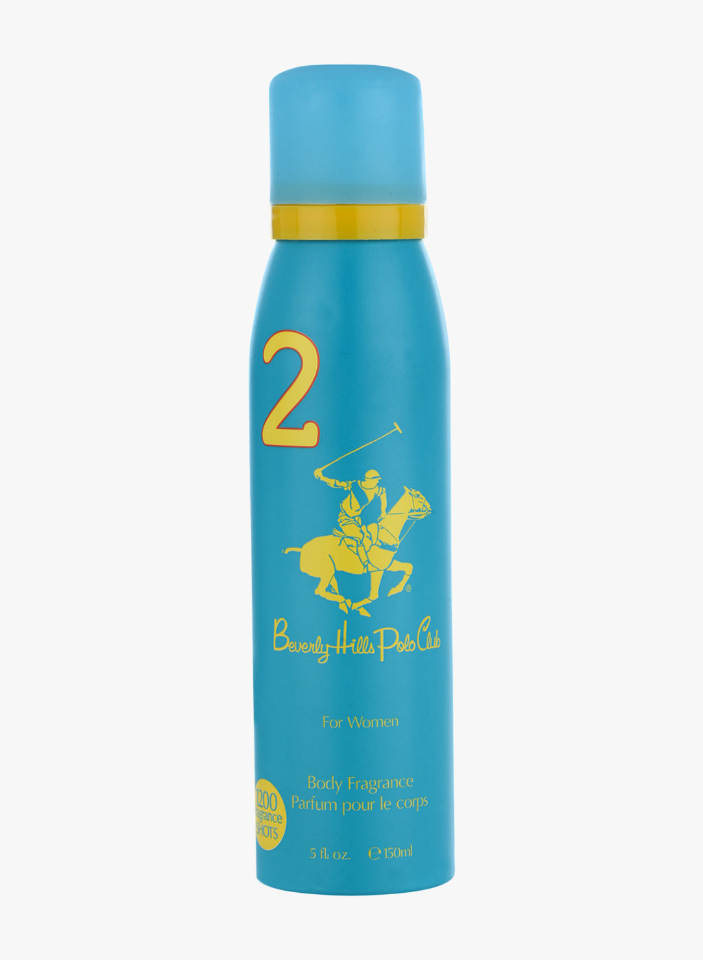 Beverly Hills Polo Club Women Deodorant 150 ML - box and bottle packaging