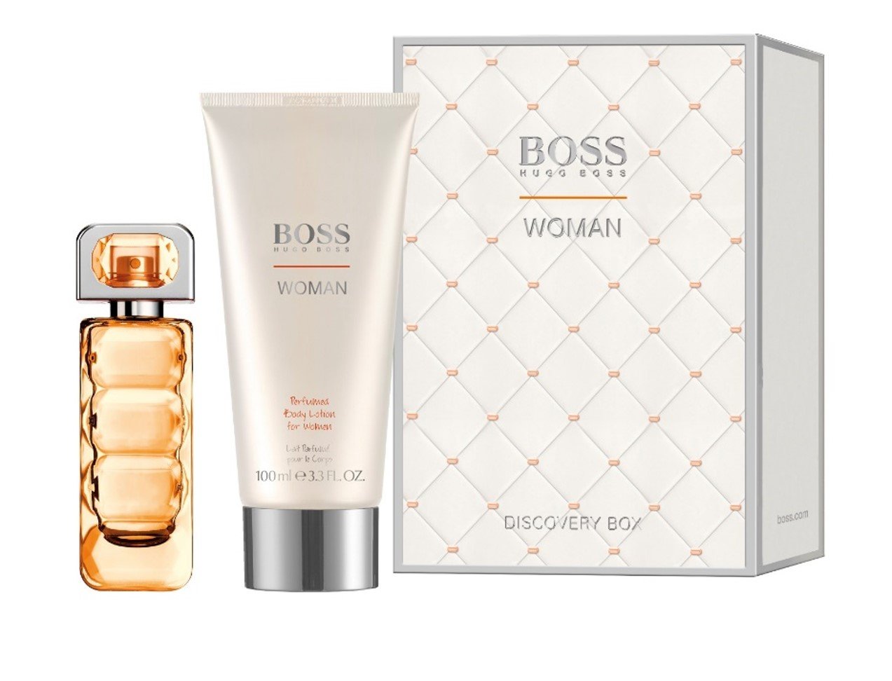 Set - Boss Orange For Women 30 ML EDT Spray + 100 ML Body Lotion - authentic fragrance from Brands Warehouse Canada