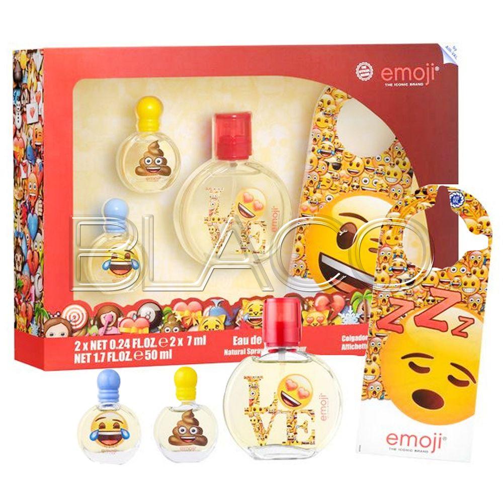 Set- Emoji (Kids) 50 ML EDT Spray + 2* 7 ML EDT Spray Mini + - authentic fragrance from Brands Warehouse Canada