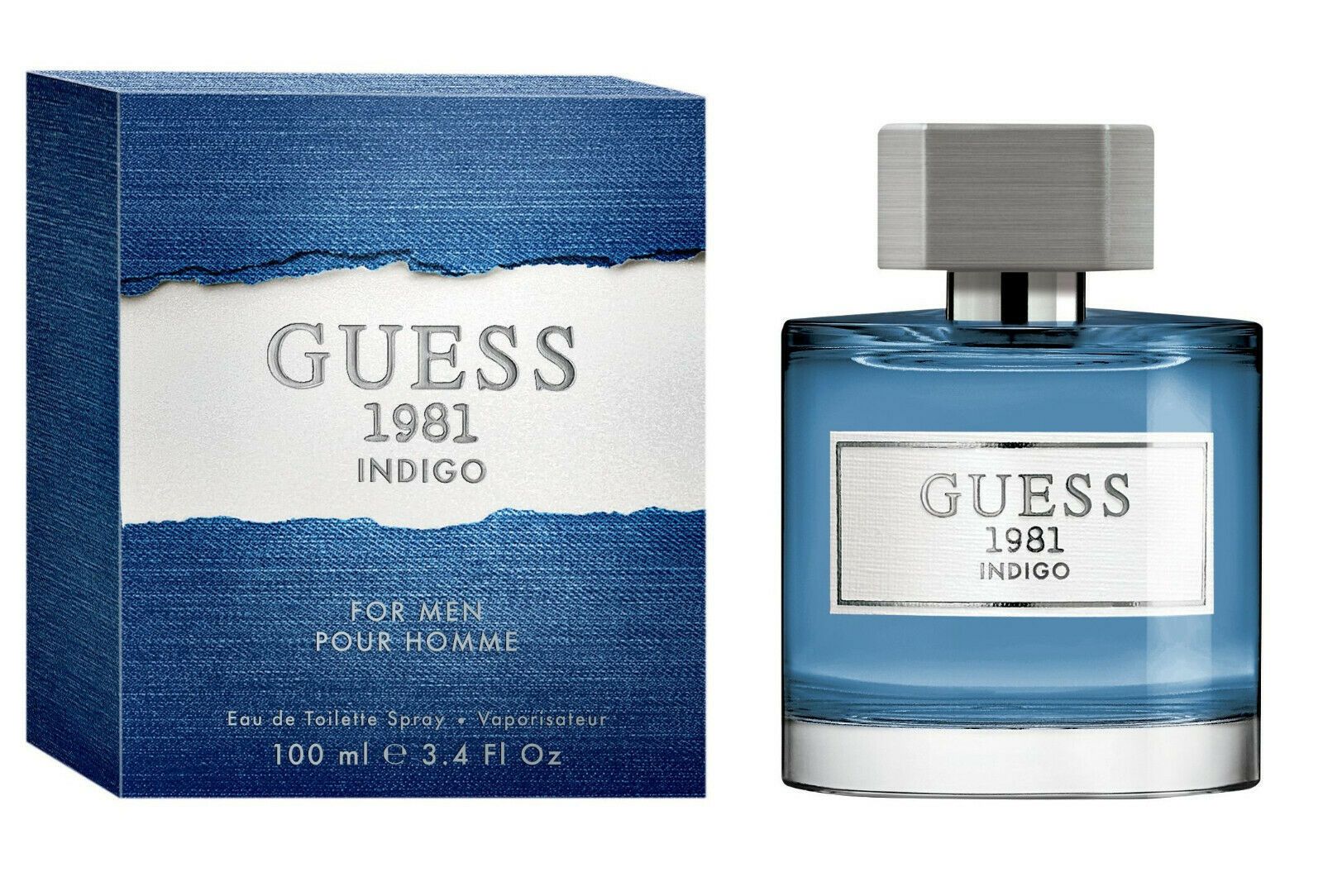 Guess 1981 Indigo For 100 ML EDT Spray - bottle front view