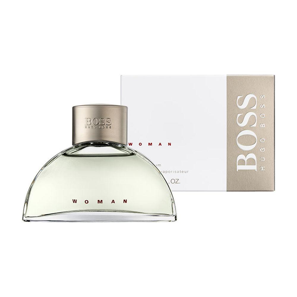 Hugo Boss Woman EDP Spray - box and bottle packaging