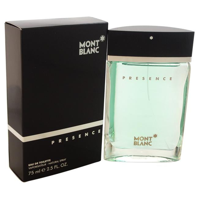 Mont Blanc Presence 75 ML EDT Perfume Spray for Men - authentic fragrance from Brands Warehouse Canada