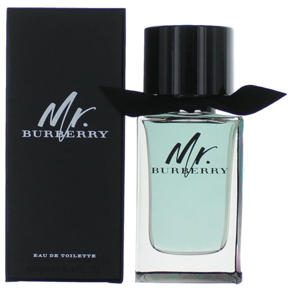 Mr Burberry EDT Spray - box and bottle packaging