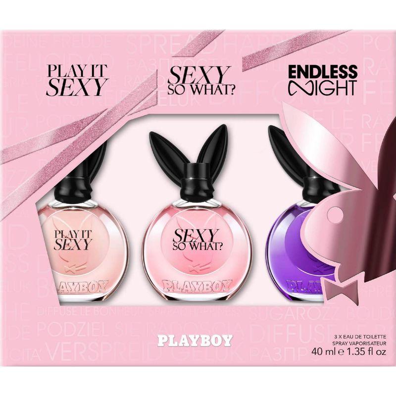 Playboy Omni 40 ML Edt Duo And 40 ML Edt Endless Night And 40 ML Edt Sexy - authentic fragrance from Brands Warehouse Canada