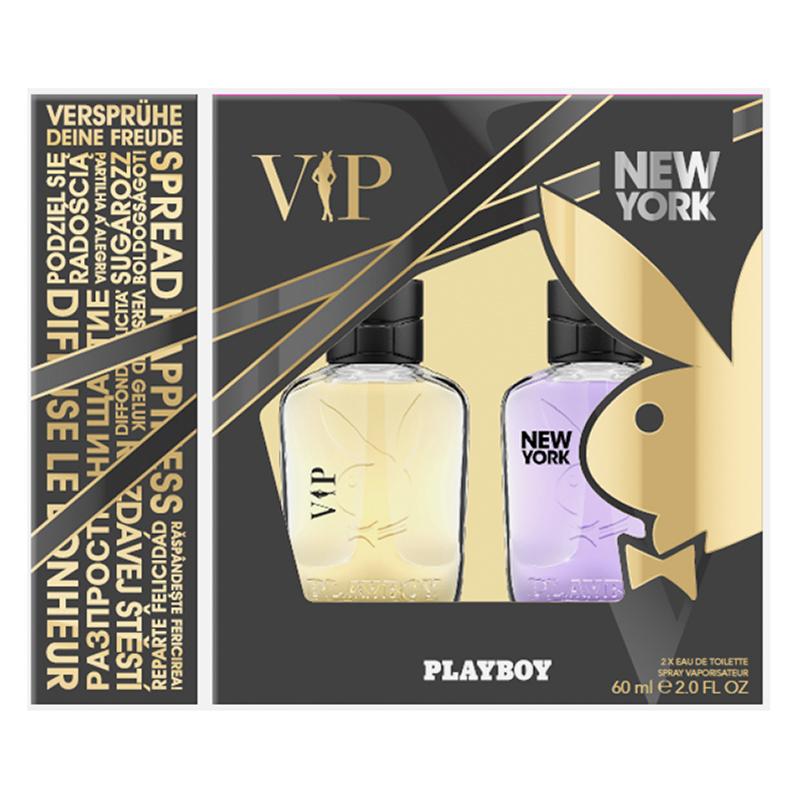 Playboy Omni 60 ML Edt Vip And 60 ML Edt New York - authentic fragrance from Brands Warehouse Canada