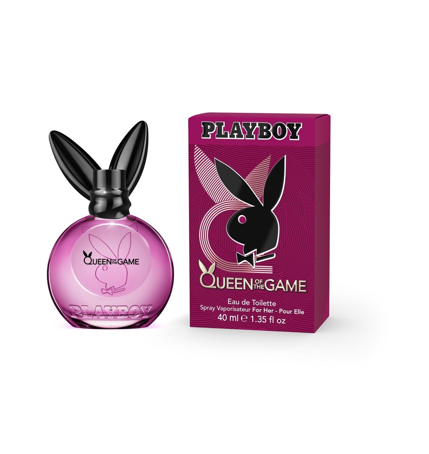 Playboy Queen Of The Game 40 ML EDT Spray - authentic fragrance from Brands Warehouse Canada